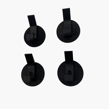 Gummierter Magnethaken